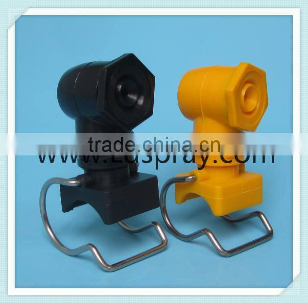 New condition Clamp clip hollow cone nozzle for metal cleaning and surface treatment