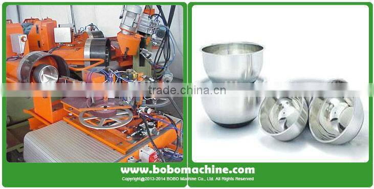 Multi-head automatic rotary table cookware polisher machine