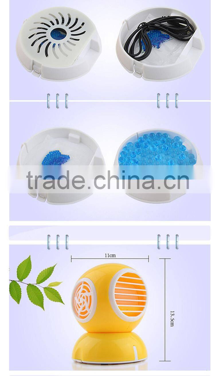 CE Foldable ABS USB Desk Mini Water Cooling Spray Fans Beauty Moist Skin