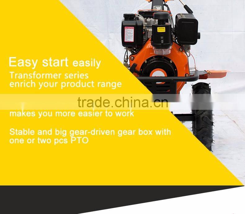 BSD1050DE Chongqing Aerobs portable machine chinese handle cultivator rotary tiller machine for agriculture