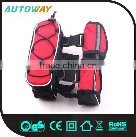 Fashion Waterproof leather bicycle saddle bag