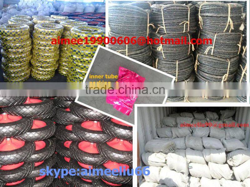 durable rubber tyre 4.00-8 4pr