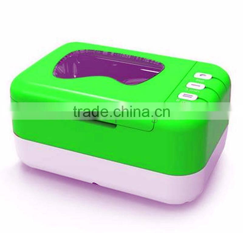 JP-520 Portable Domestic supersonic cleaning machine Jewelry sterilizer dentures cleaner