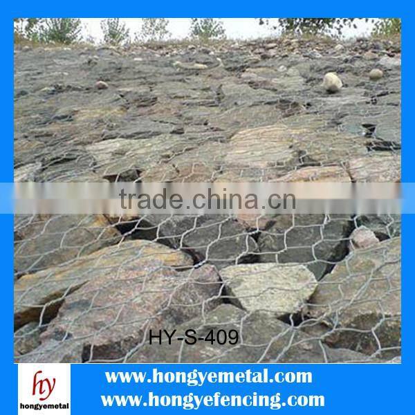 Gabions Application and Weaved Wire Mesh Type Stone Gabion Box