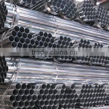 EN 39 factory price structural tubing galvanized iron scaffolding pipe