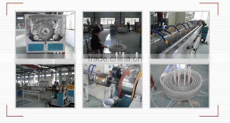 Green Braided Flexible PVC Hose Pipe