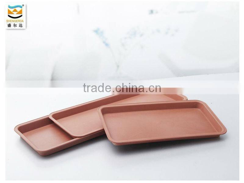 Plastic saucer flower pot & Plastic square saucer & nursery saucer planting pot