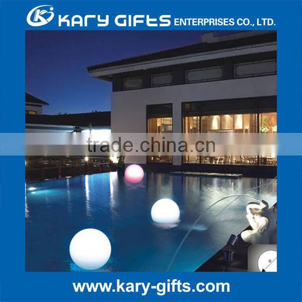 waterproof DMX wireless led outdoor ball light rgb