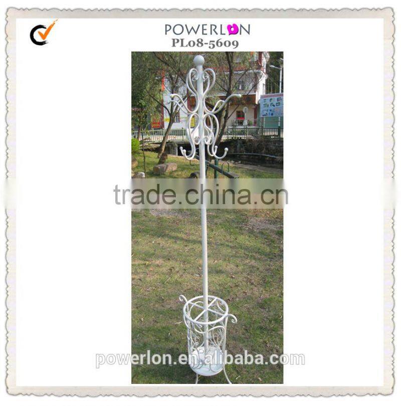 POWERLON Durable metal coat rack fancy living room furniture with E-coating and Powder coating