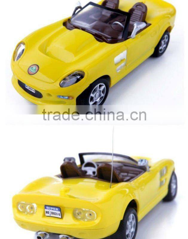 Supply fashion plastic electrical control sports car small order