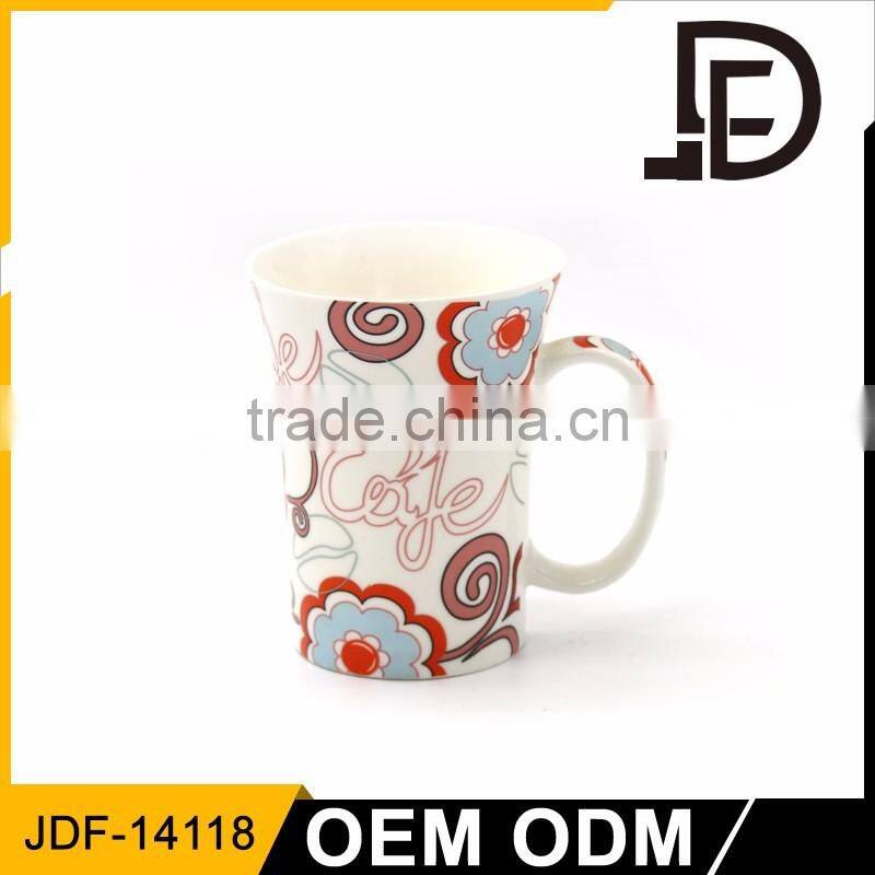 Drinkware 12oz mug sublimation, coffee mug wholesale, fine bone china mug