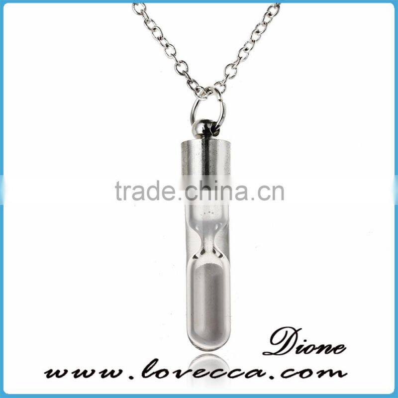 Luminous Glow in the Dark Heart Locket Charm Pendant Ladies Jewelry Necklace