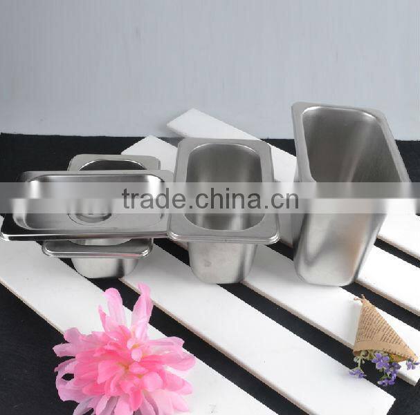 stainless steel 1/1 GN serving tray