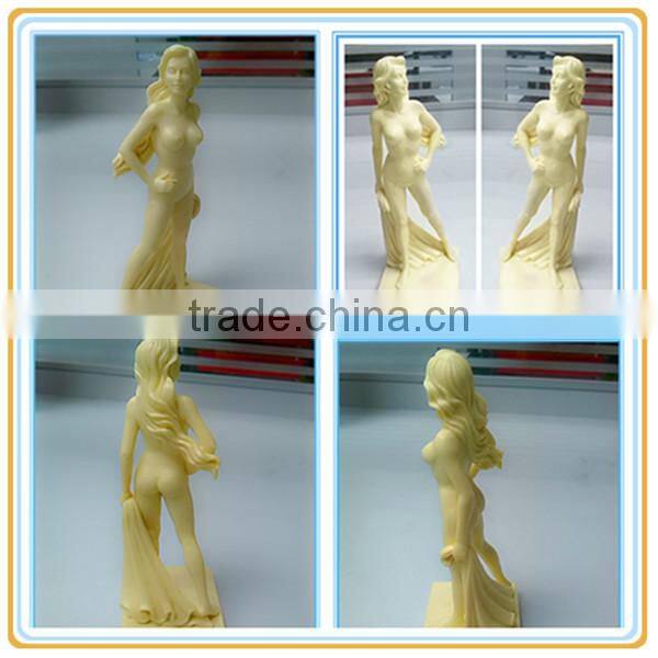 Handsome western human statue