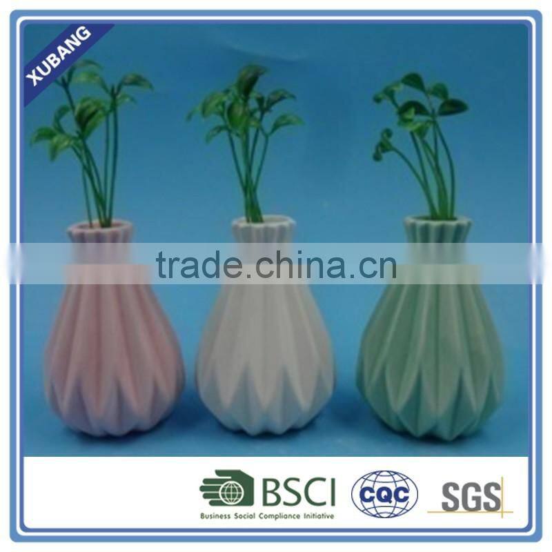 Made in china ceramic wedding vases decoration