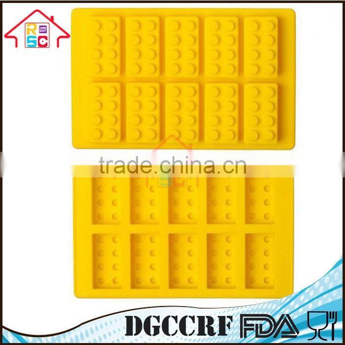 NBRSC Food Grade Silicone Ice Cube Tray Chocolate Mould Fun Kids Party Variety Color