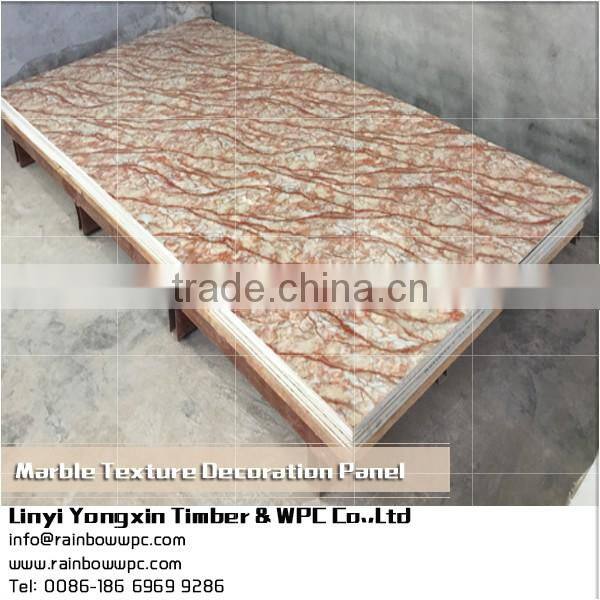 038 Factory price marble texture Bathroom wall covering panels decorative panel