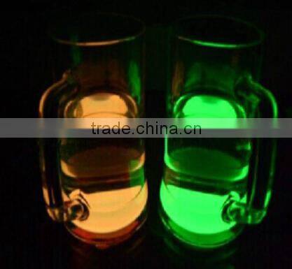 glow in dark beer glass