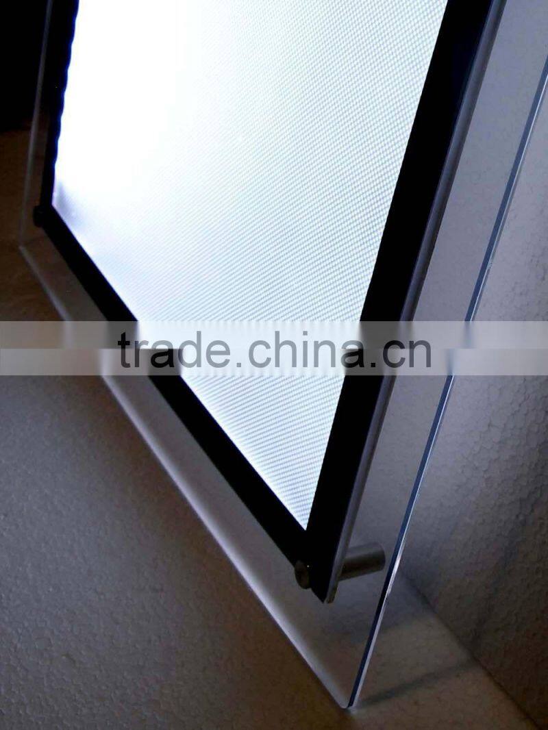 New Crystal Acrylic LED Light Box,Photo Display Lightbox for Advertising