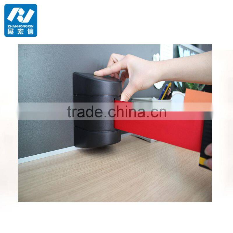2-10M Retractable wall mount belt barrier