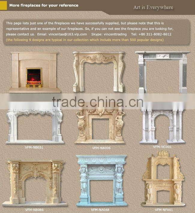 Freestanding fireplace mantle,Freestanding fireplaces VFM-NF014A