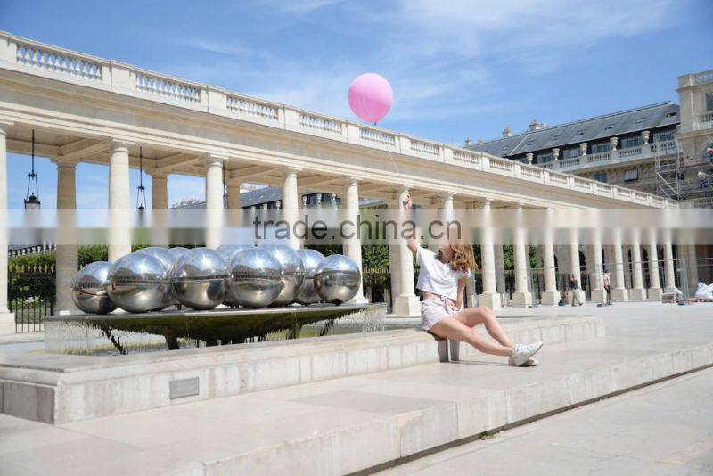 art sculptures modern metal craft sculpture stainless steel balls