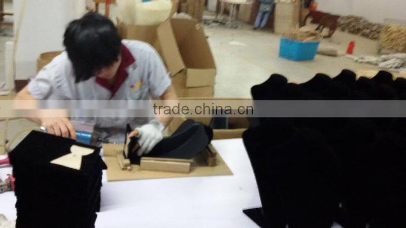 rotatable bracelet holder/stand leather/pu