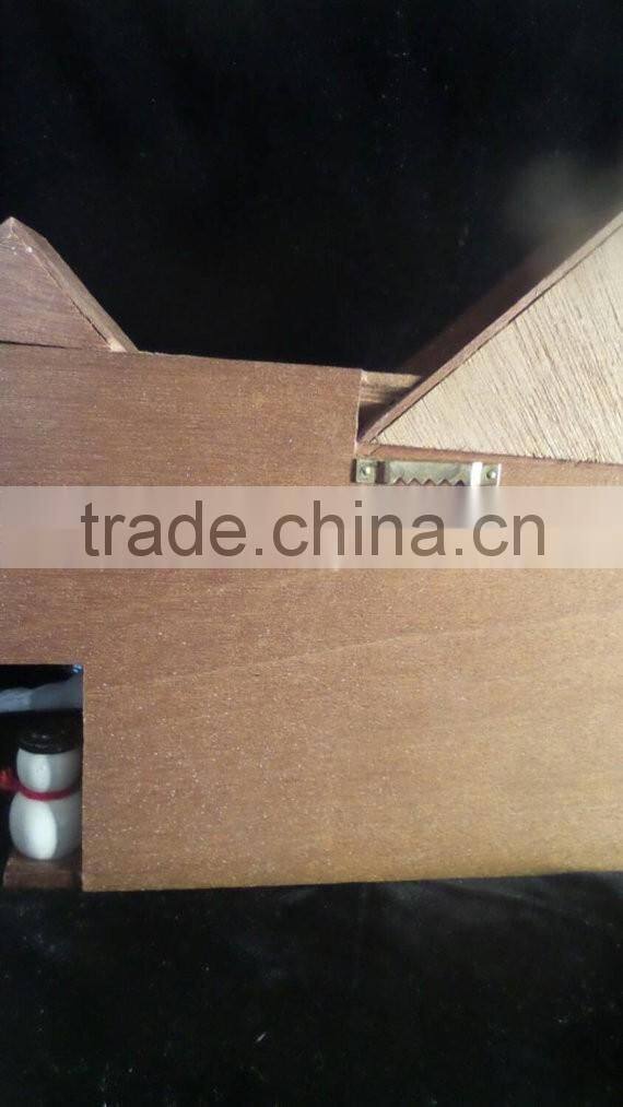 Wall Mountable Christmas House Scenery