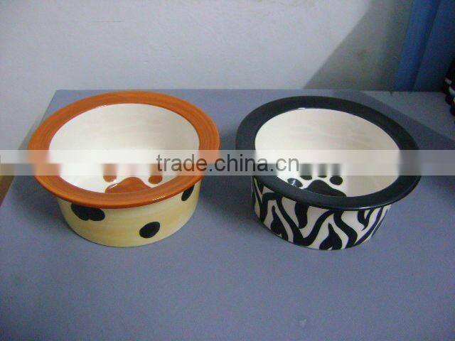 porcelain pet bowl