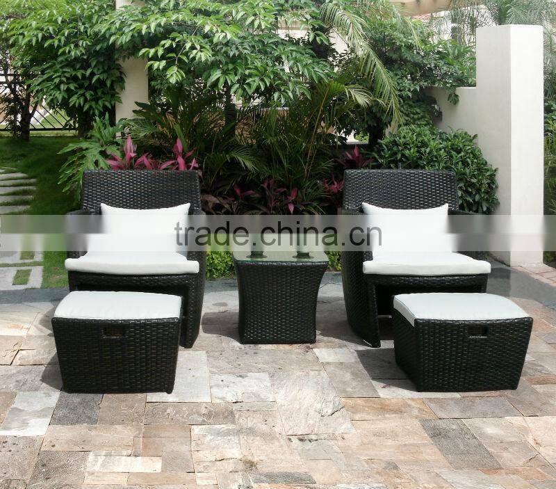 stackable rattan outdoor lounge garden and balcony furniture