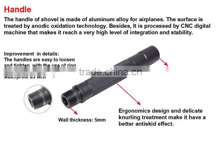 Wilderness Survival Kit for Self-Driving/Essential Survival Kit/Outdoor Multifunction Shovel saw flashlight axe knife ice-axe