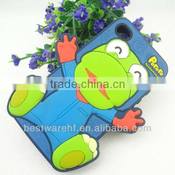 Custom silicone rubber mobile phone bag, cellphone case for apple iphone 5 5s