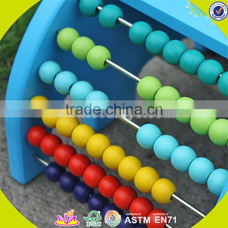 Wholesale educational wooden pounding toy multi function wooden pounding toy with abaucs and blocks W12D029