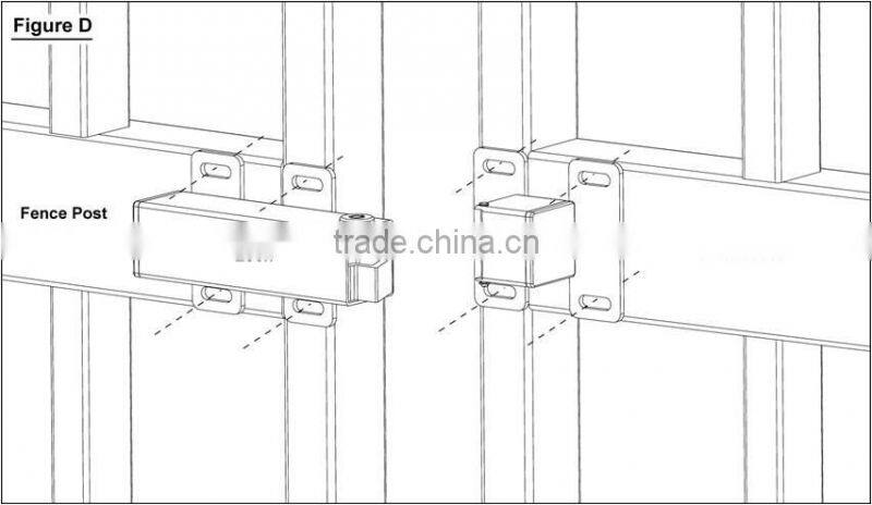 Remote Control Outdoor Gate Lock