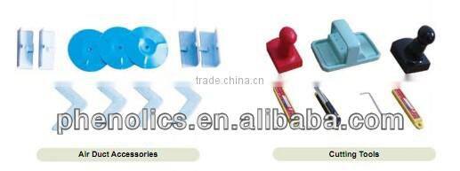 HVAC PIR/PU/Phenolic foam air duct material