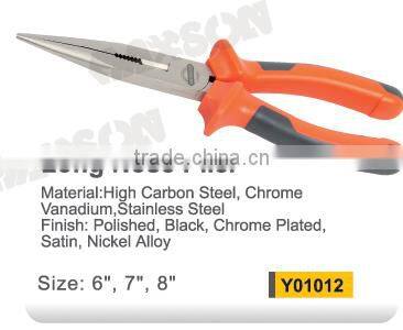 Professional combination plier with rubber handle
