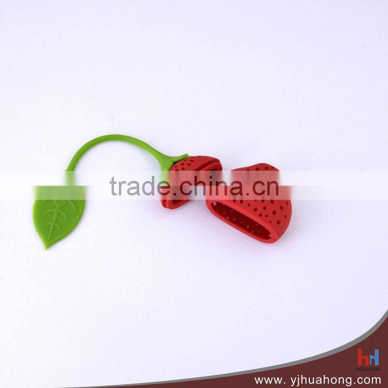 Delicate Strawberry Shape Silicone Tea Infuser
