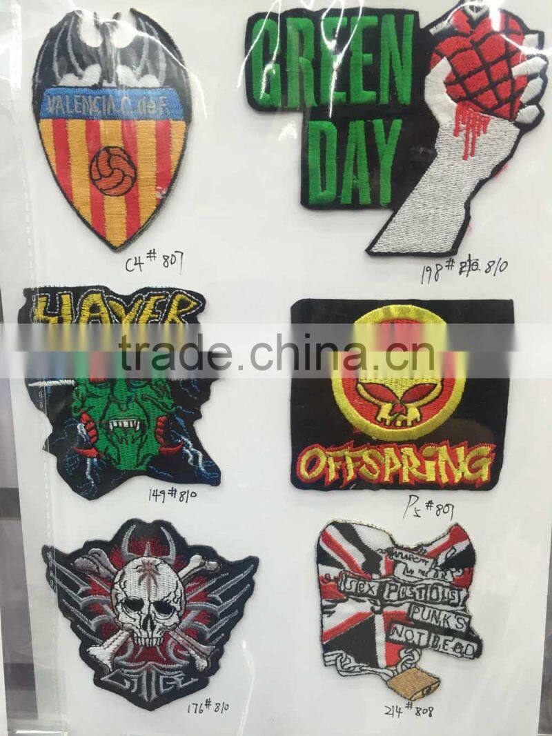 P003-008-013 unique personalized embroidery DIY patches for young people