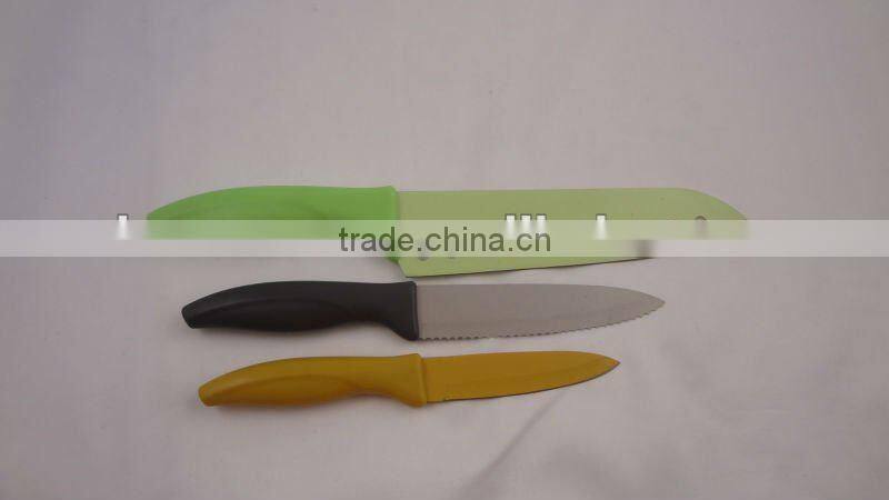 colorful fruit knife