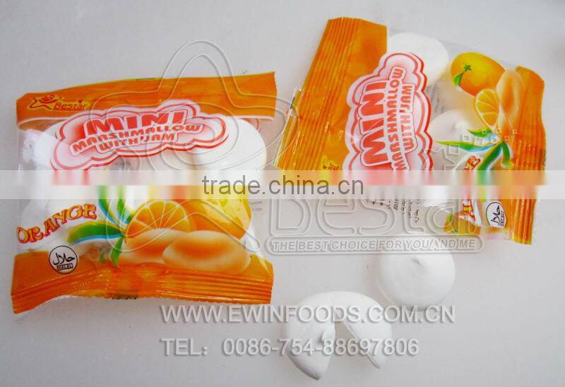 Delicious Mini Marshmallow With Fruity Flavor Jam