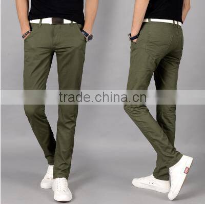 2016 Summer Men Long Thin Fashion Casual Pants