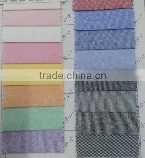 Man Oxford Shirt Short Sleeve Dress Shirt Solid Color Dress Shirt