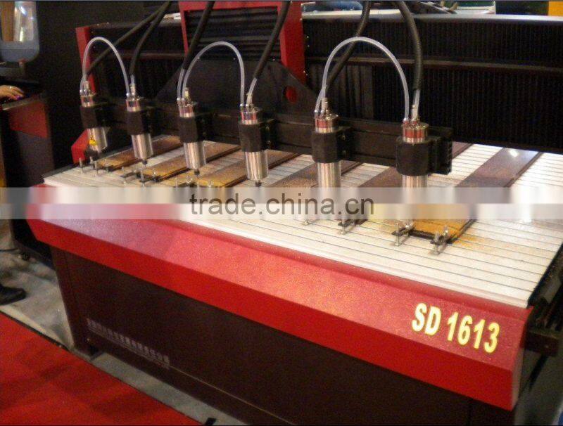 SUDA more spindles woodworking high speed engraving&milling CNC machine