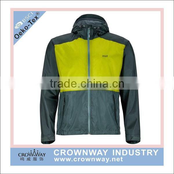 men outdoor wear waterproof seam sealing tape hiking jacket