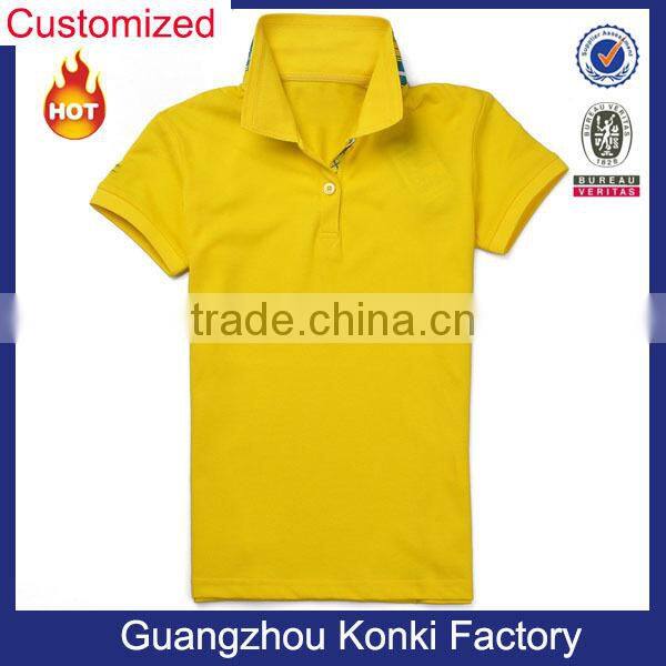 Custom Design Color Block Man Polyester Short Sleeve Sport Polo Shirt
