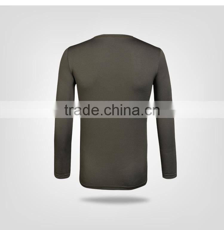 2016 hot sale mens Long Sleeve T shirt Outdoor tshirts