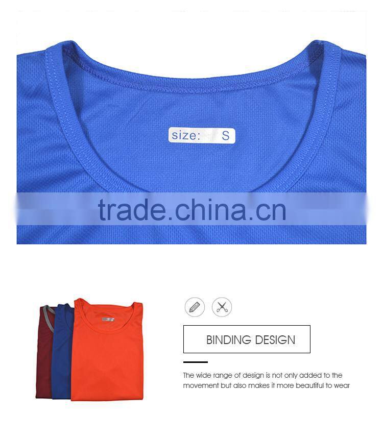 Customized Breathable dry fit men fitness sleeveless t shirt/ t-shirt