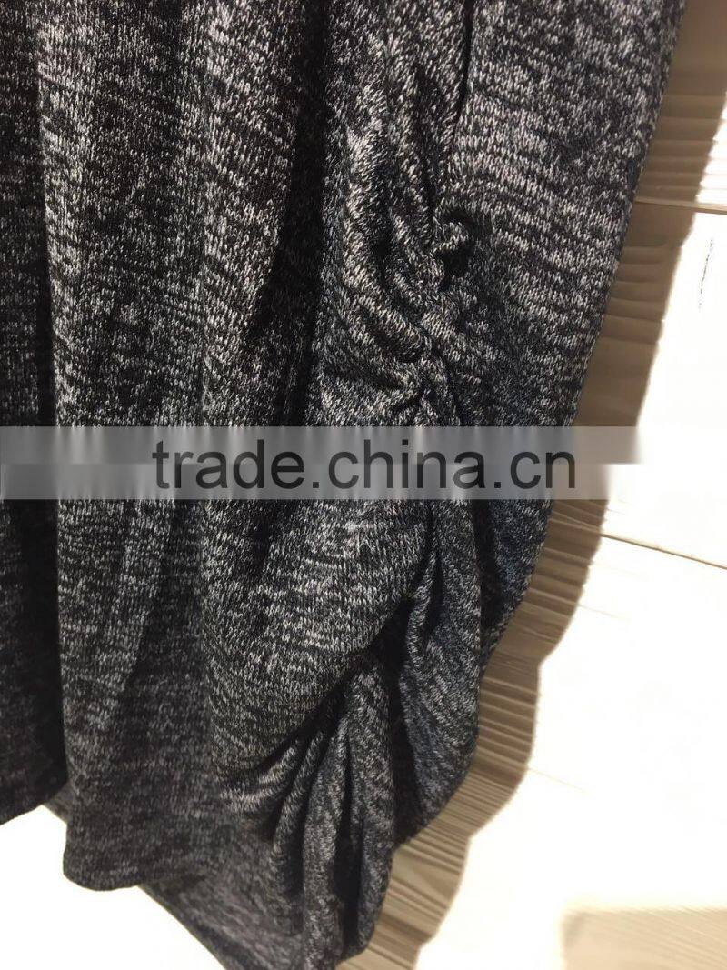 GZY latest shirt designs for women knit hooded shirt stock lot