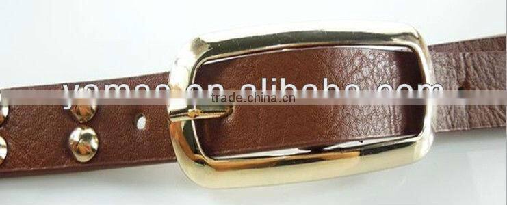 ladies' newest metal rivet belt