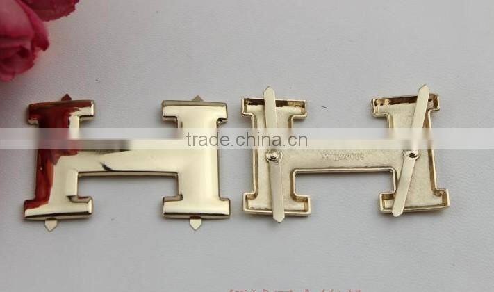 Fashion garment alloy accessory apparel square metal shoes&bags accessory